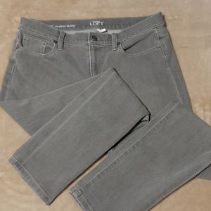 LOFT gray jeans | Size 10